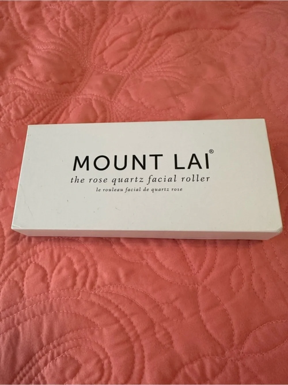 Mount Lai Rose Quartz Facial Roller – Like New in Box